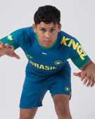 Kingz MI-K Roots rashguard-blue